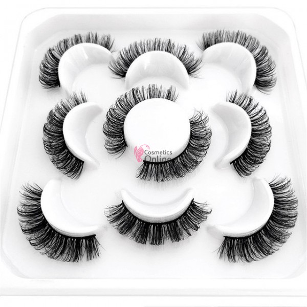 Gene false tip banda 5 perechi Amelie 3D Luxury Reutilizabile curbura DD Cod CA037